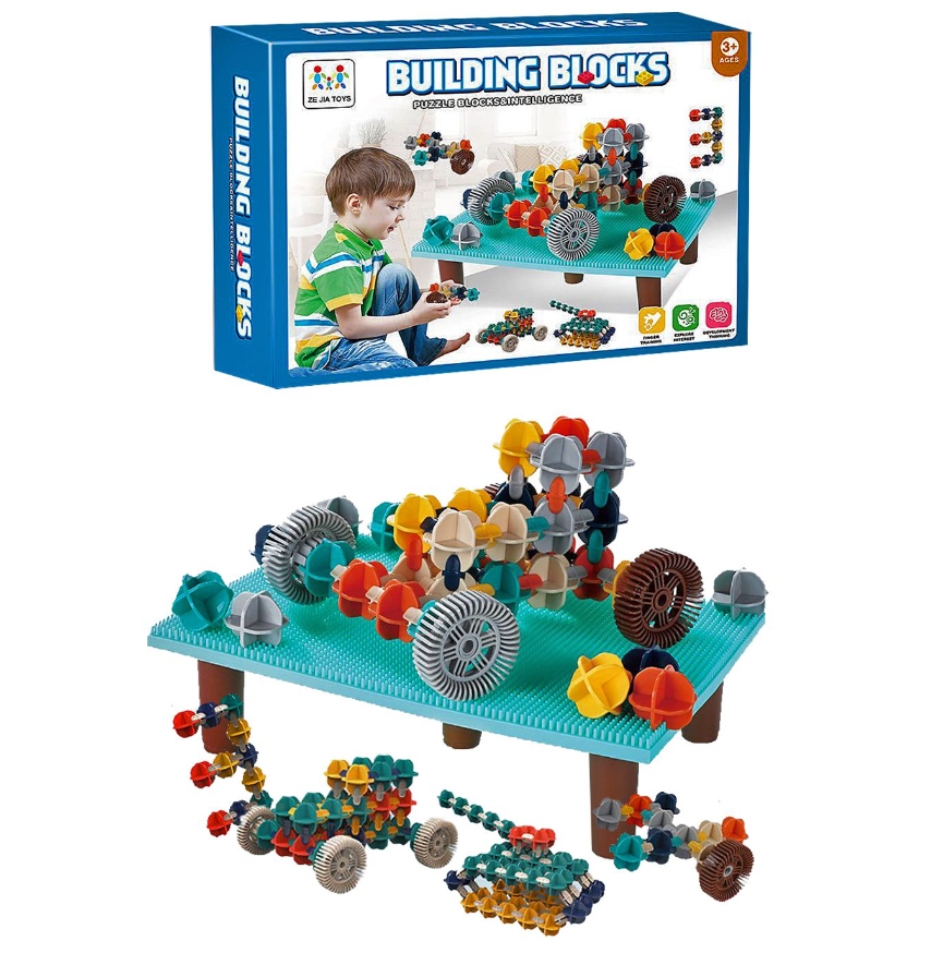 Toy Markt Σετ Τουβλάκια Σε Κουτί 26x6x19εκ. Toy Markt 75-414 - Toy Markt - 75-414